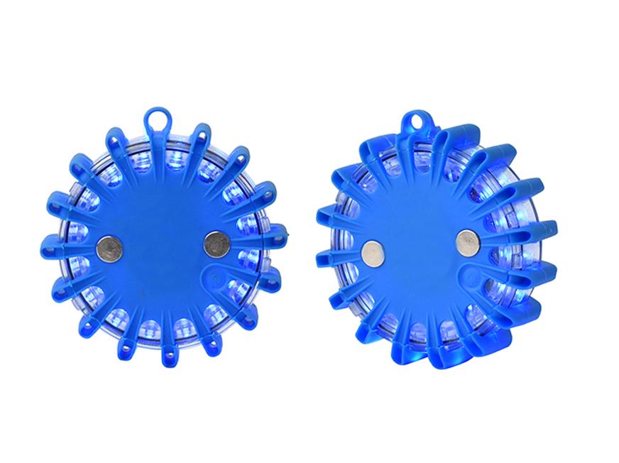 Valise de 6 Balises lumineuses SPIRALED Bleues